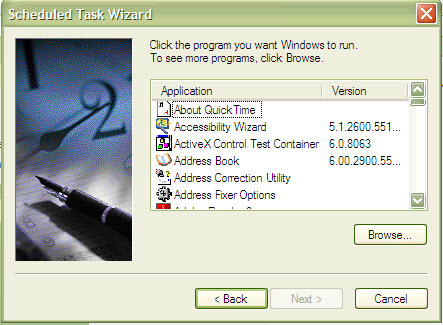 Scheduling Wizard