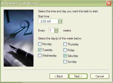 Scheduled Task Wizard